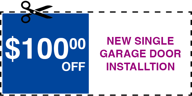 100 off garage door repair Woodside