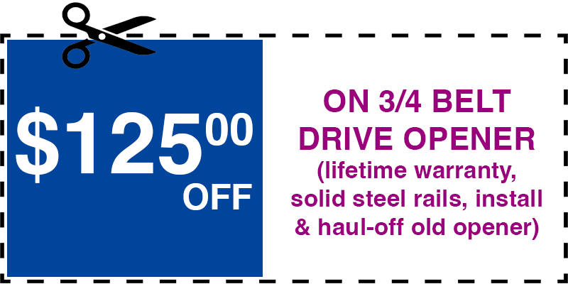 125 off garage door opener Woodside