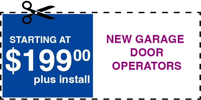 199 garage door operators Woodside