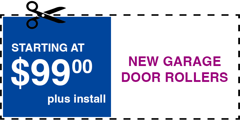 99 new garage door rollers Woodside